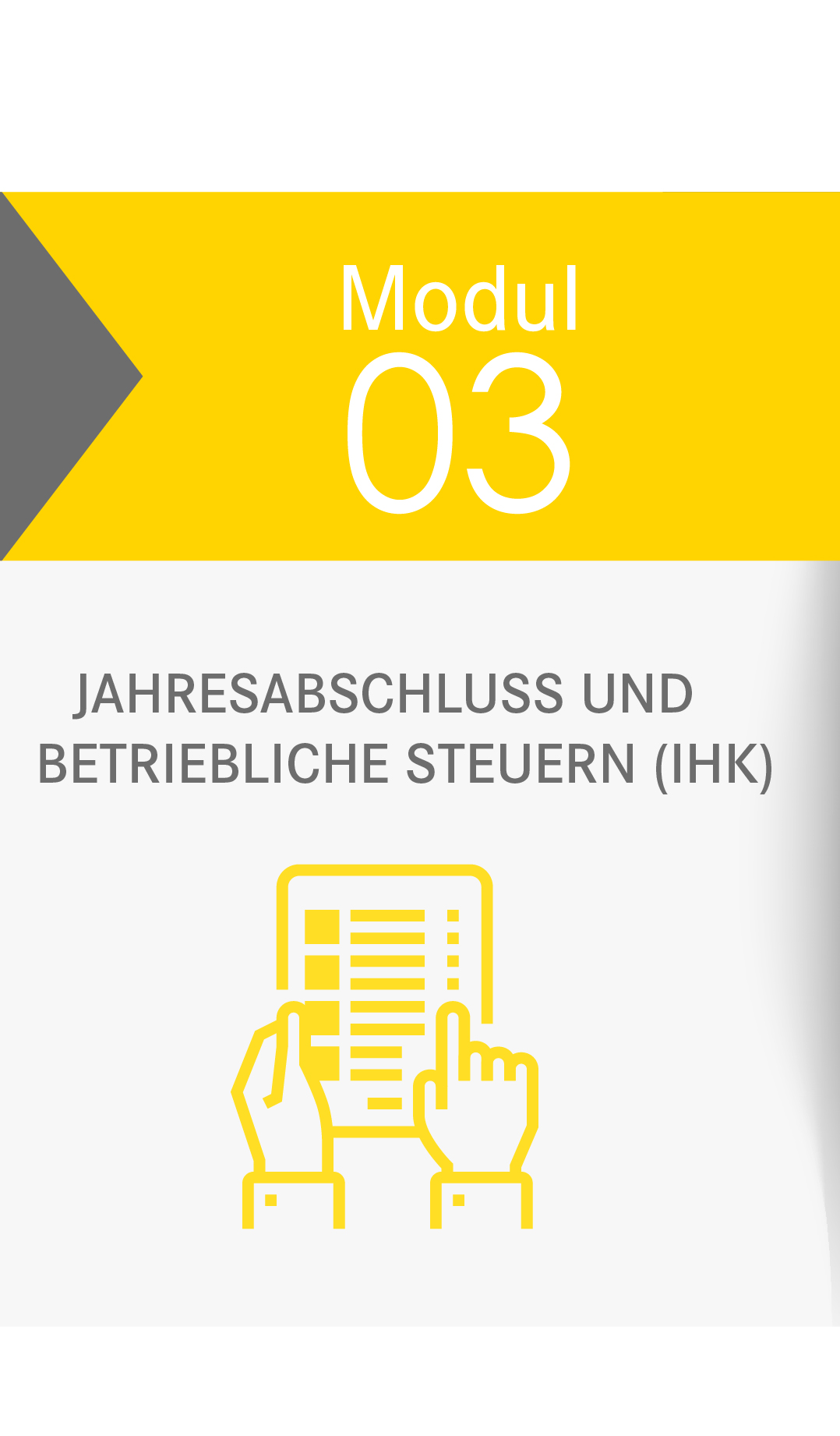 Jahresabschluss und betriebliche Steuern (IHK)
